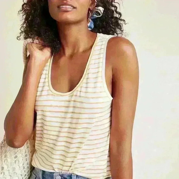 Anthropologie Sanctuary Ruby Linen Tank size small - Picture 4 of 6